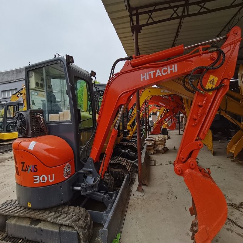 En çok satan HITACHI 30U Hidrolik sürünen kazıcı ikinci el Güzel kalite/kullanılmış kazma makinesi HITACHI 30U sıcak satış