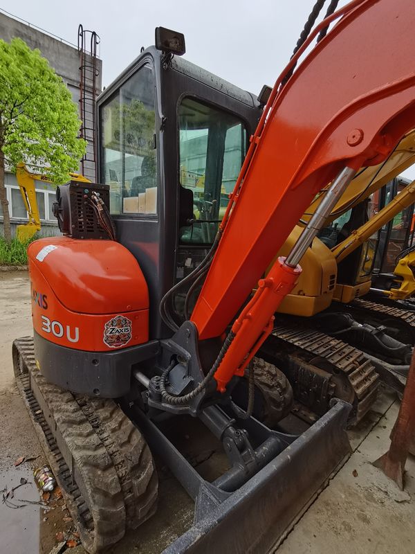 En çok satan HITACHI 30U Hidrolik sürünen kazıcı ikinci el Güzel kalite/kullanılmış kazma makinesi HITACHI 30U sıcak satış