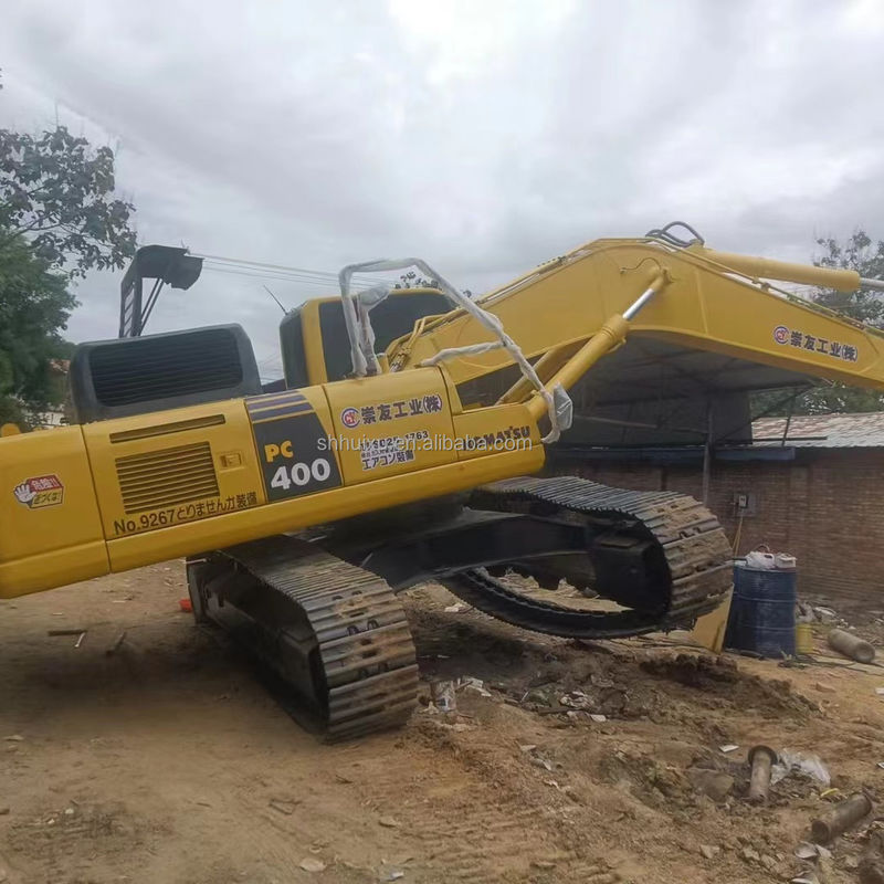 Kullanılmış Japonya komatsu400 sürünen kazıcı 12 tonluk komatsu 400 kazıcı orijinal boya ile