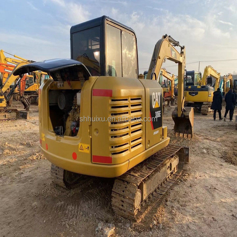Kullanılmış İnşaat Makinesi Çarpıcı Kazı Makinesi Cat306e İyi Kalite Ucuz Fiyat/İlk Kul Mini Cat306e Japon markası