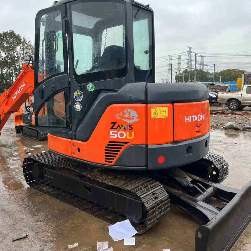 Kullanılmış excavator Hitachi50U/kullanılmış mini excavator hitachi 55u satılık ikinci el kazıcı hitachi mini kazıcı 55U