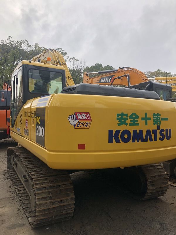 Anhui'de kullanılmış kazık makinesi 20 30 40 ton Komatsu kazık makinesi PC300 PC200 PC400