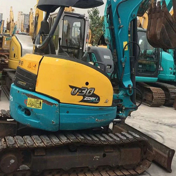 İkinci el hidrolik sürünen kazıcı Kubota30 Yüksek kaliteli/kullanılmış mini kazıcı Kubota30 Japonya kökenli ucuz fiyat