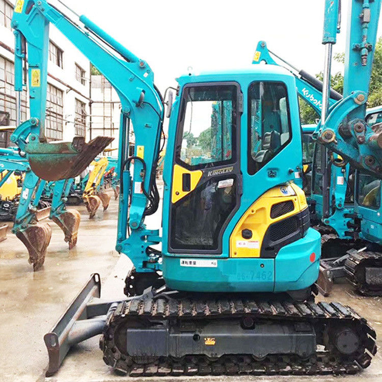 Sürünen kazıcı Kullanılmış KUBOTA35 KXU35/ ikinci el Japonya motoru KUBOTA KX35 KX U35 35