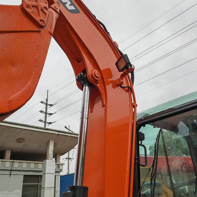 Kullanılmış Doosan Mini Excavator Dx55 İkinci El Mini Digger Orijinal Renk