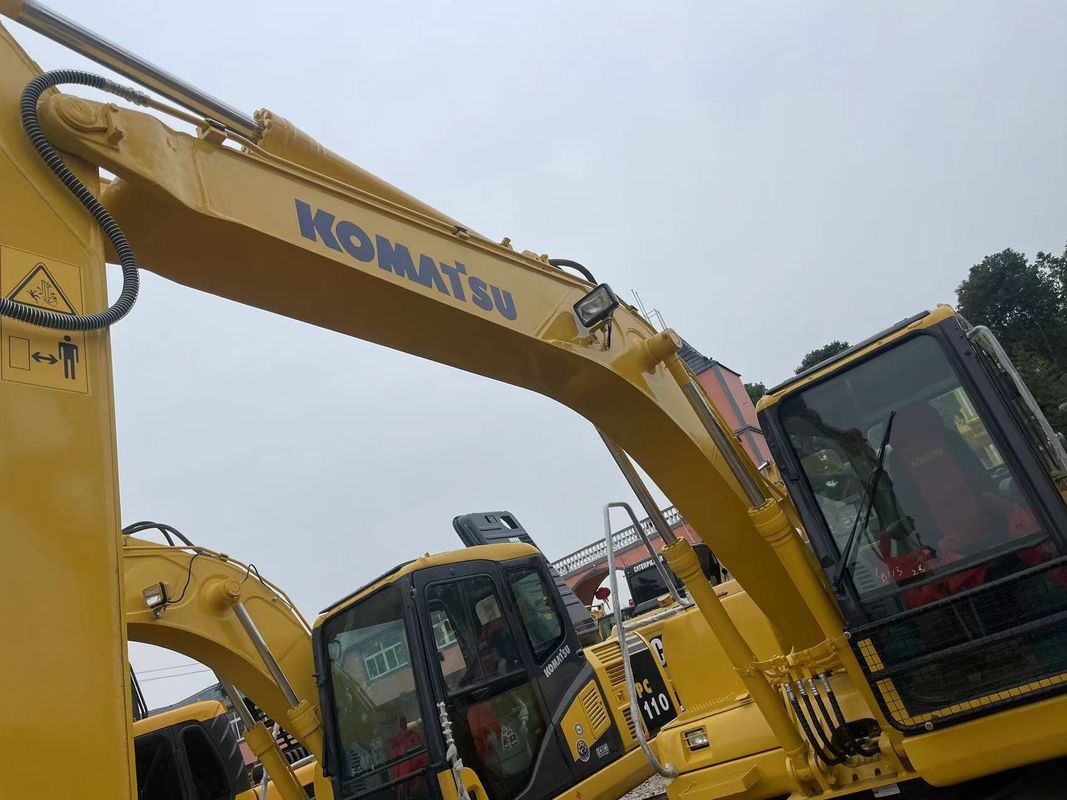 Kullanılmış Japonya İnşaat Makinesi Geliştirilmiş Komatsu PC130Kazı makinesi/kullanılmış Ağır Çalışma Ekipmanı/Komatsu Kullanılmış Kazı makinesi PC 130 Başparmak