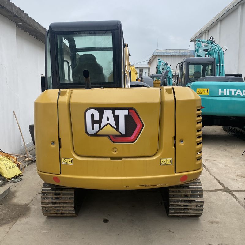Kullanılmış CAT 306E Kazı makinesi kullanılmış tırtıl mini kazıcı kullanılmış kazıcı kova kapasitesi 0.25cbm