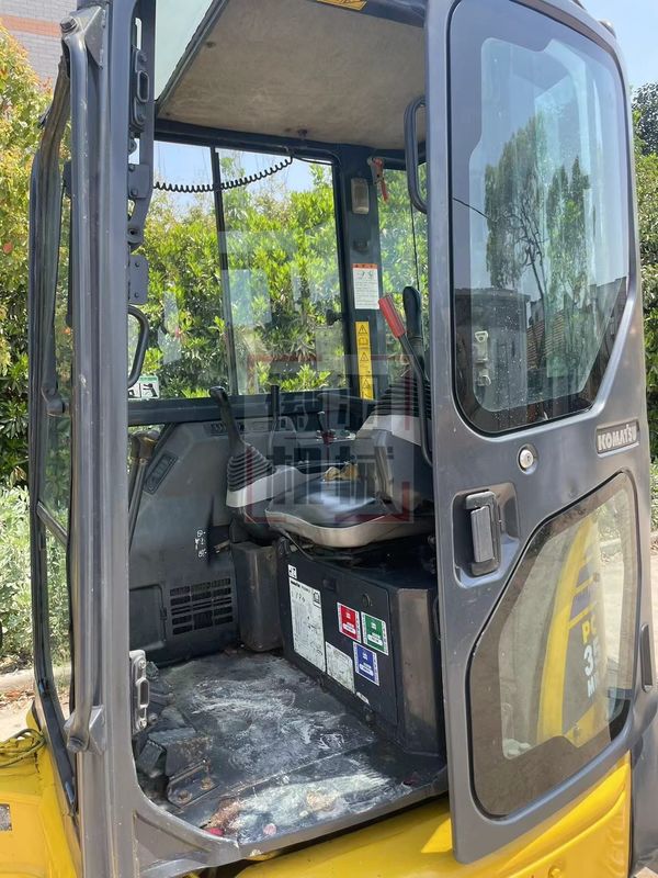 Kullanılmış mini ekskavatör Komatsu PC35 kabinli küçük kazıcı kullanılmış makineler mini ekskavatör kullanılmış ikinci el kazıcı satılıyor