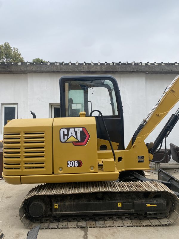 Kullanılmış CAT 306E Kazı makinesi kullanılmış tırtıl mini kazıcı kullanılmış kazıcı kova kapasitesi 0.25cbm