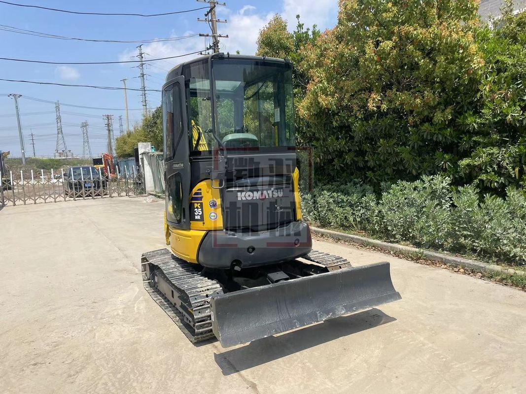 Kullanılmış mini ekskavatör Komatsu PC35 kabinli küçük kazıcı kullanılmış makineler mini ekskavatör kullanılmış ikinci el kazıcı satılıyor