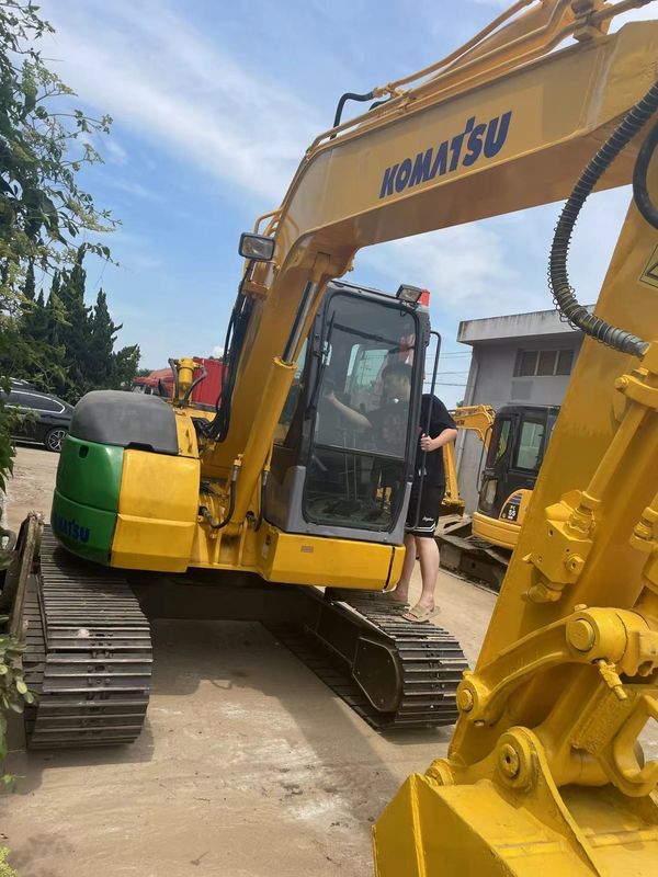Mini kazıcı satışları Komatsu PC70-8 kullanılmış makine el toprak kazıcı Çin mini kazıcı
