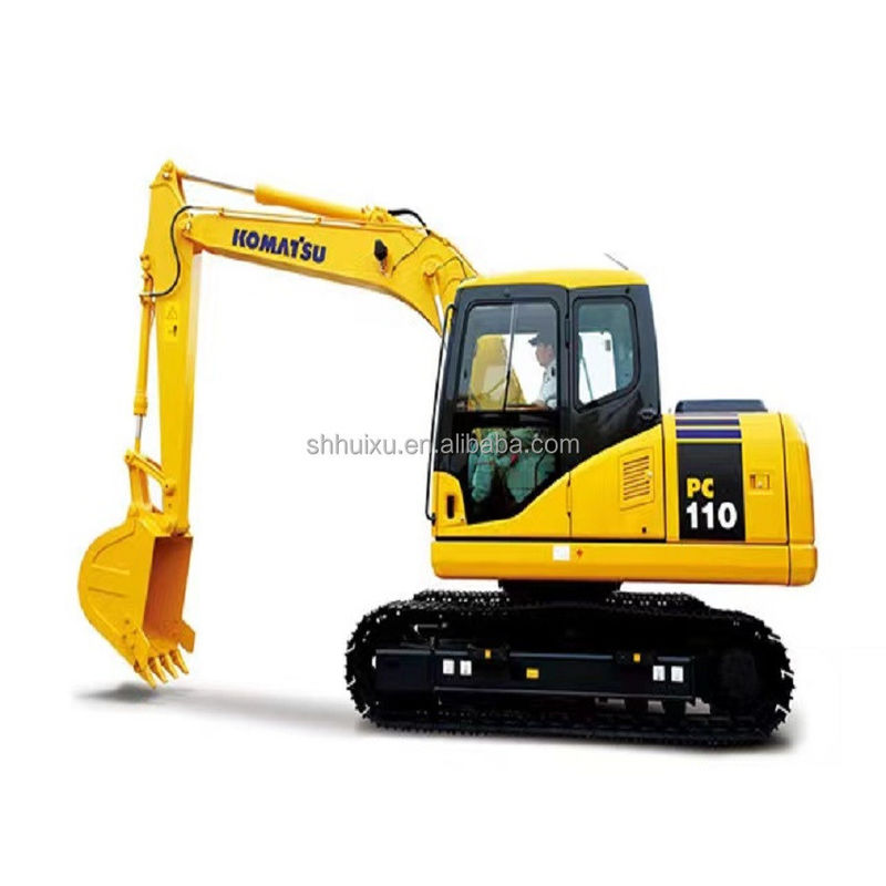 El kullanımı toprak kazıcı Komatsu PC110 el kullanımı makineleri el kullanımı post delik kazıcılar ikinci el kazıcılar satılıyor