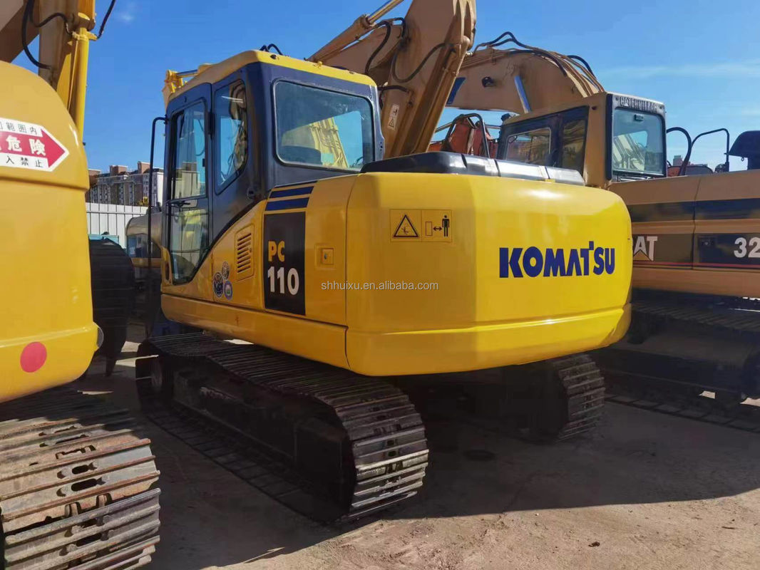 El kullanımı toprak kazıcı Komatsu PC110 el kullanımı makineleri el kullanımı post delik kazıcılar ikinci el kazıcılar satılıyor