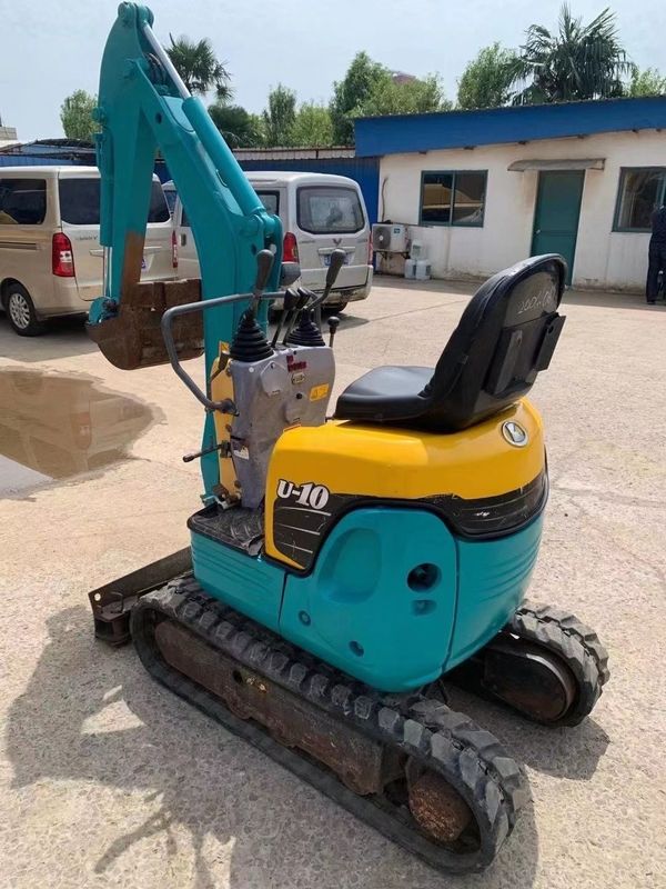 Uzun çalışma saatleri ve düşük fiyatları olan kullanılmış Mini Ekskavatör sıcak satış için 1 ton KUBOTA U10 Crawler Excavator