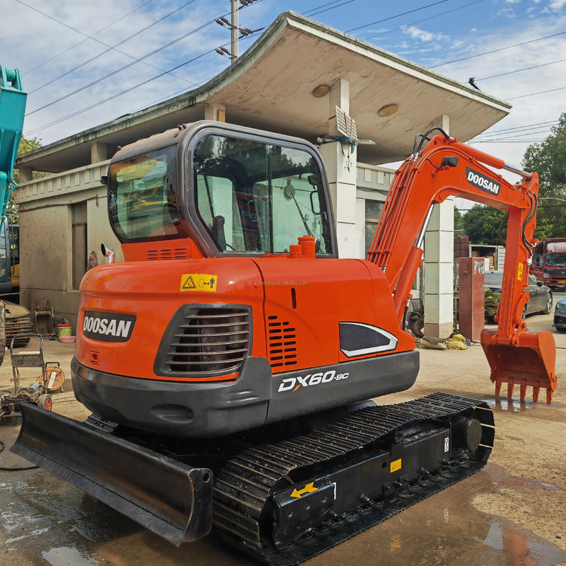 5.7 Ton Doosan DX 60 Dh60 İkinci El Kazı Makinesi Kullanılmış Çamurlu Kazı Makinesi