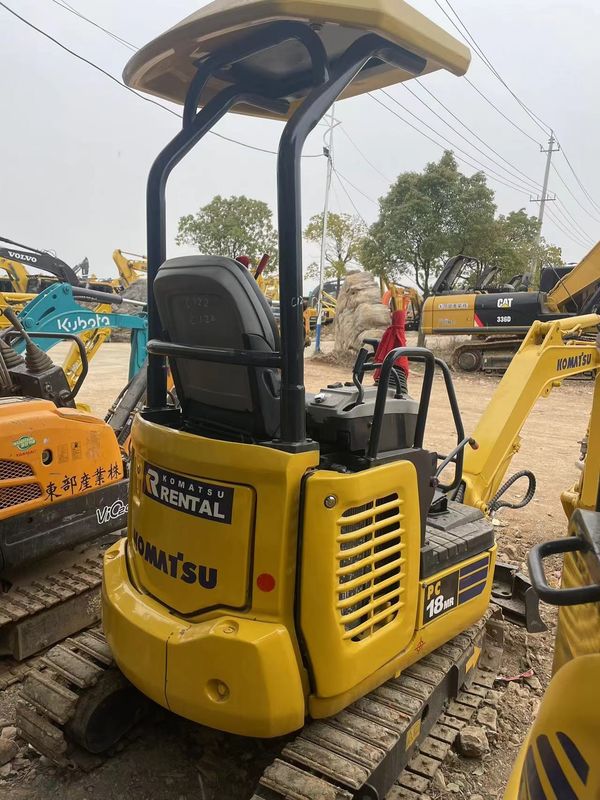 Kullanılmış mini kazıcı Komatsu PC18 küçük kazıcı kullanılmış makine mini kazıcı kullanılmış ikinci el kazıcı satılıyor