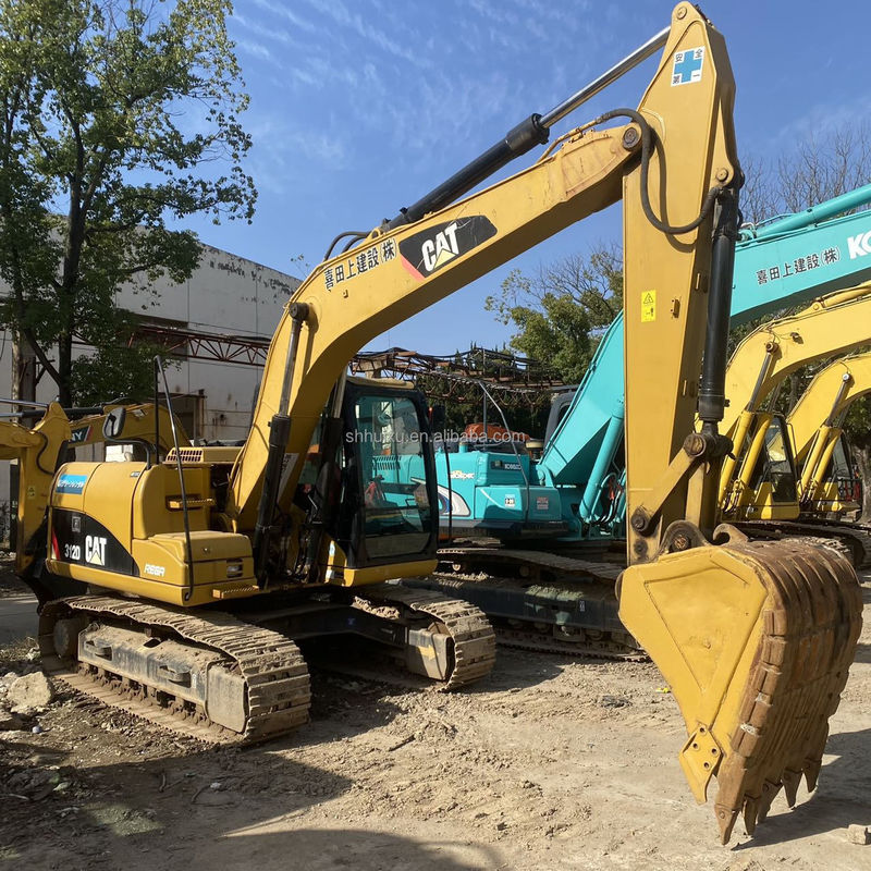 Kaliteli 12 tonluk kullanılmış CAT 312d sürünen kazık makinesi iyi fiyatta satılıyor CAT 303 cat 306 kazık makinesi