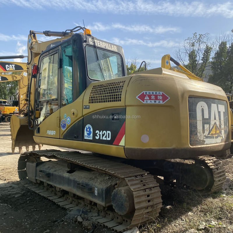 Kaliteli 12 tonluk kullanılmış CAT 312d sürünen kazık makinesi iyi fiyatta satılıyor CAT 303 cat 306 kazık makinesi