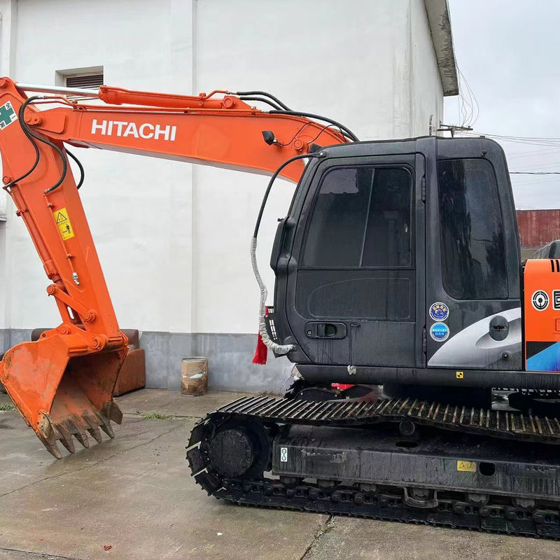 Hitachi için kullanılmış kazık satışı 130 kazık kullanılmış makine 13 ton kazık satışı ikinci el hidrolik sürünen backhoe kazık