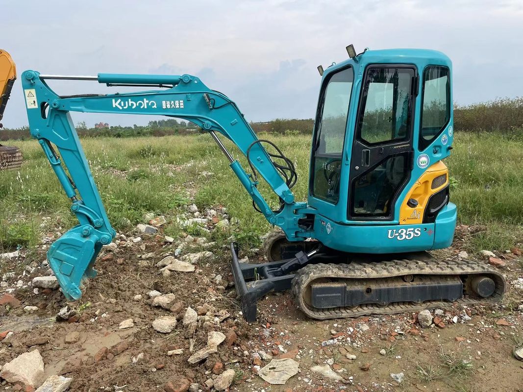 kullanılmış mini Kubota U35S ekskavatörü ikinci el ekskavatörü Japonya'da Kubota u35 mini ekskavatörü