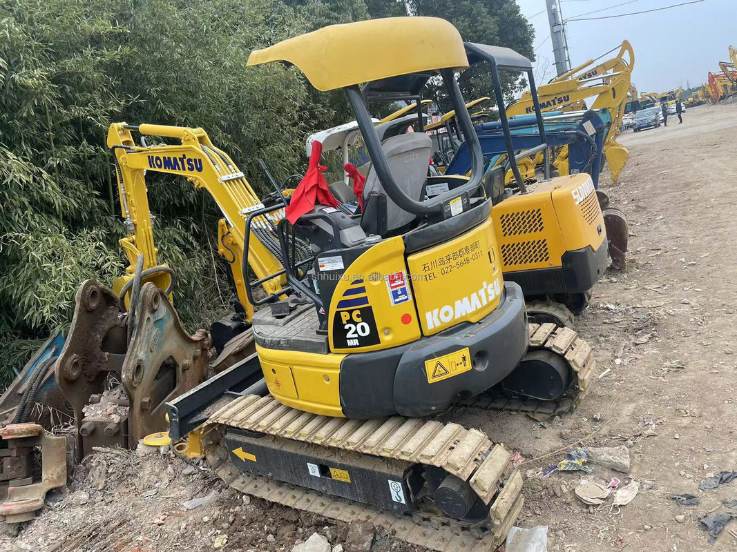 Mini kazıcı Komatsu PC20 kabinsiz küçük kazıcı mini kazıcı satış için