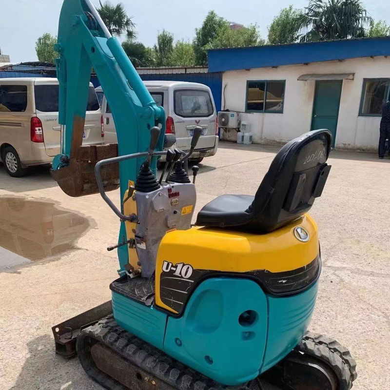 Sıcak Satış mini Kubota U-10 Excavator mini excavator1ton küçük Japonya'da kullanılan excavator
