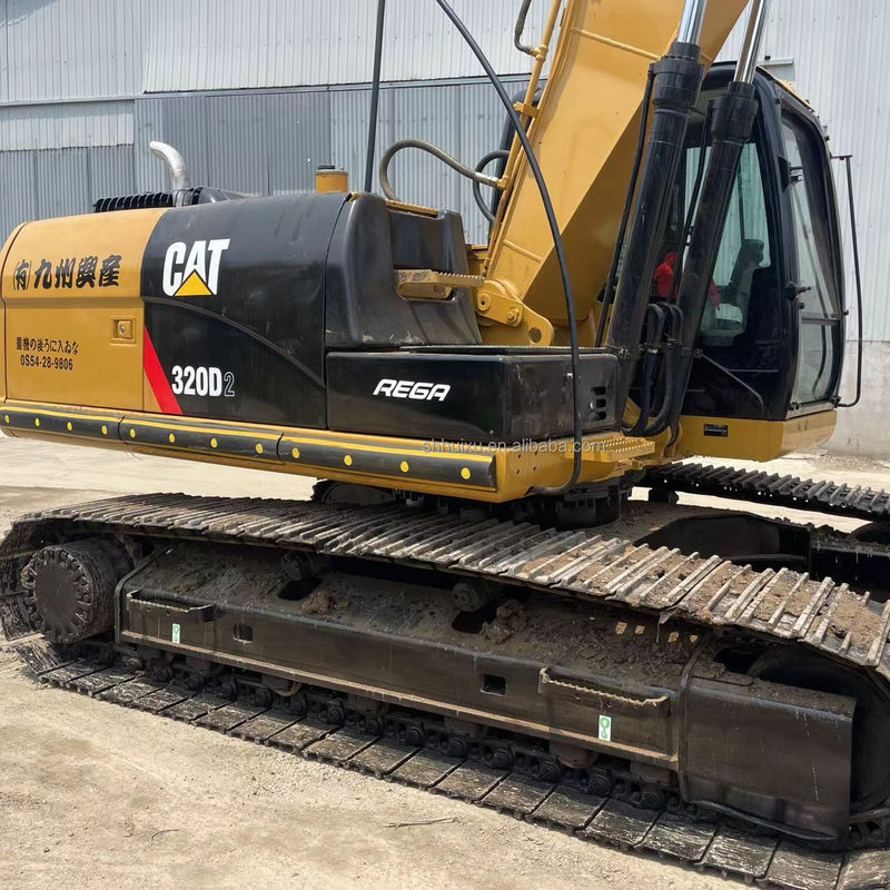 Sıcak satış kullanılmış Caterpillar markası 20 ton 320 kedi ekskavatörü CAT320D CAT320D2 Japon yapımı ikinci el ekskavatör makinesi