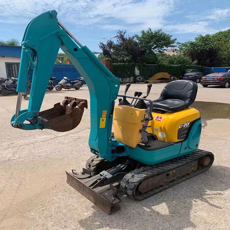 Sıcak Satış mini Kubota U-10 Excavator mini excavator1ton küçük Japonya'da kullanılan excavator
