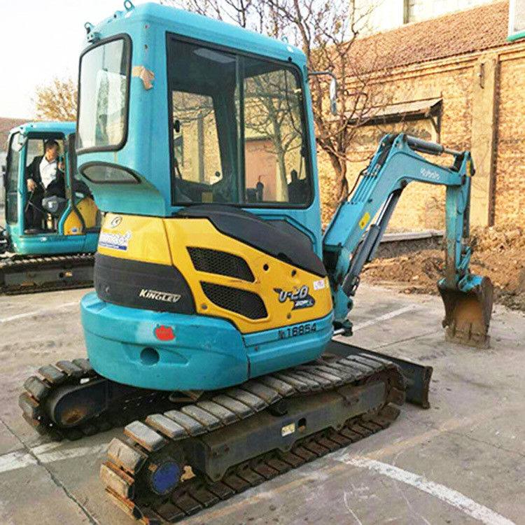 2 tonluk Kullanılmış Kubota U-20 Crawler Excavator İyi durumda KUBOTA U-20 mini küçük kazıcılı kullanılmış ekskavator
