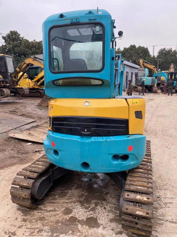 Kullanılmış Kubota U35S Mini ekskavatör mini 3.5 ton kullanılmış ekskavatör mini Japon'da orijinal sürünen ekskavatör