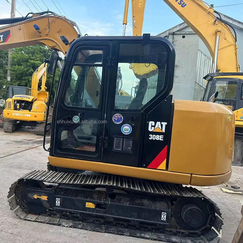 Kullanılmış inşaat Caterpillar CAT 308E Crawler Ekskavatör makinesi Japon kullanılmış ekskavatörü satılık