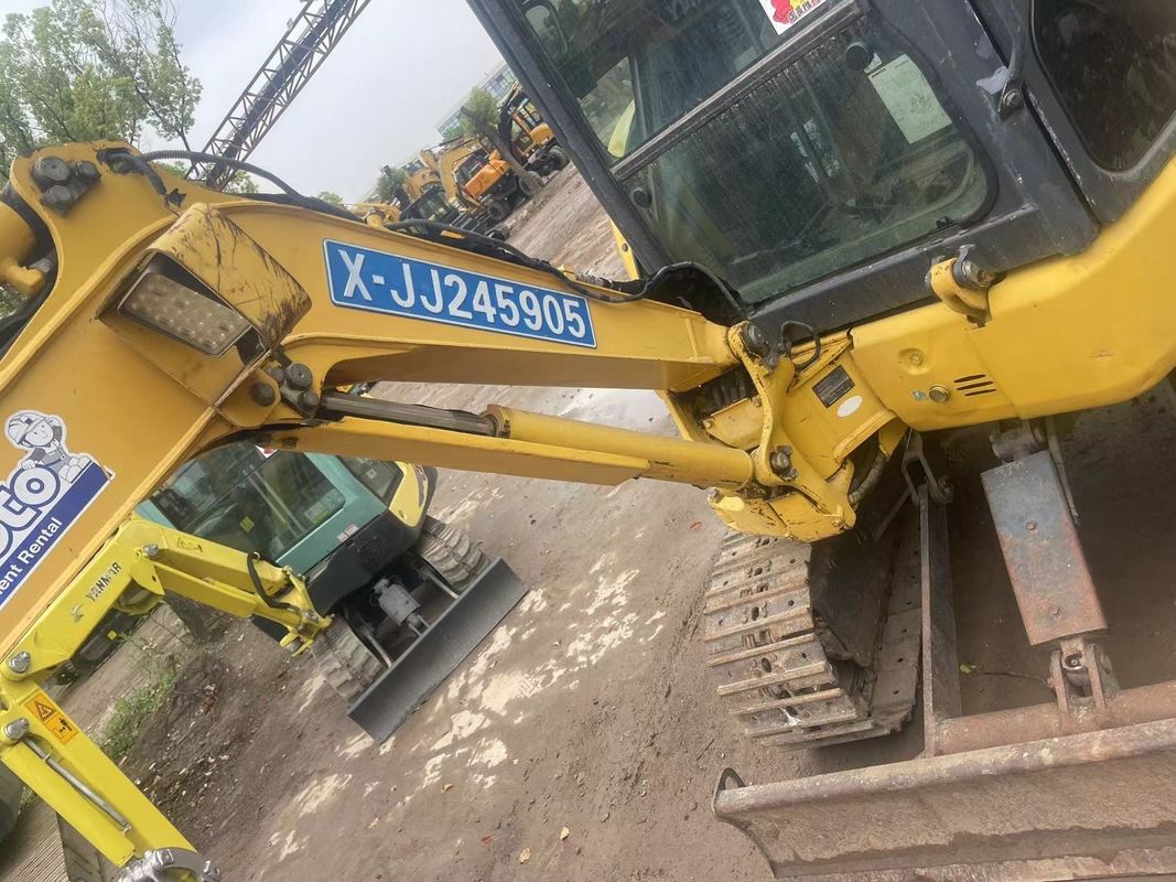 stokta düşük fiyat kazıcı sürünen Komatsu PC20 kabinli kazıcı ikinci elJaponya Kullanılmış Komatsu hidrolik sürünen kazıcı kullanılmış