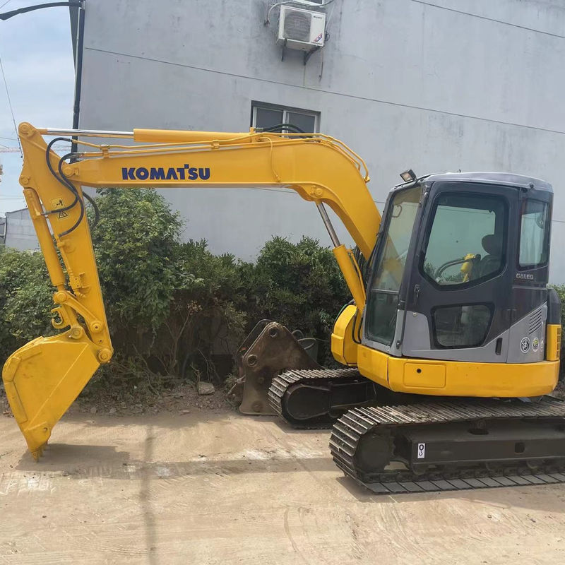 Çin bahçe kazıcı Komatsu PC70-8 kullanılmış makineler küçük kazıcı fiyat kullanılmış tarım makineleri ekipman