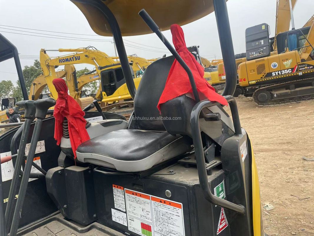 En küçük mini kazıcı Komatsu PC20 kabinsiz küçük kazıcı kullanılan makineler mini kazıcı en iyi kazıcı sürünen