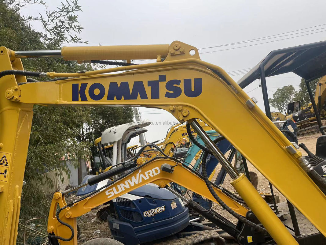 En küçük mini kazıcı Komatsu PC20 kabinsiz küçük kazıcı kullanılan makineler mini kazıcı en iyi kazıcı sürünen