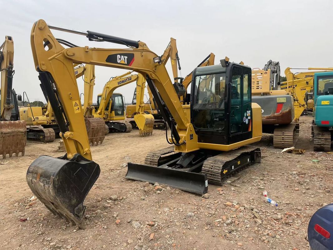 Kaliteli 5.5 ton kullanılmış CAT 305.5 sürünen kazık mini tırtıl satılıyor CAT 303 Kayıtta olan tırtıl