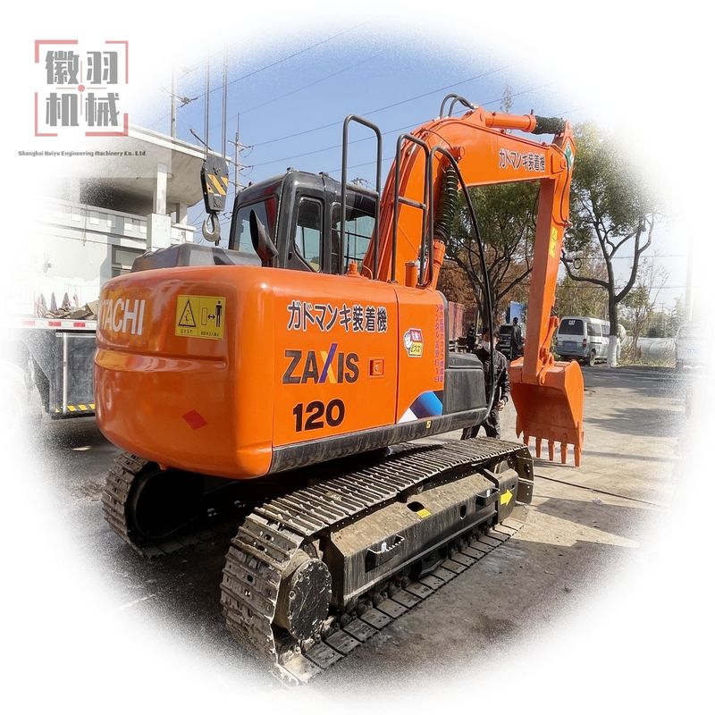 Hitachi Zx120 60 70 sürünen kullanılmış kazıcı Çin Shanghai'da ucuz satılıyor