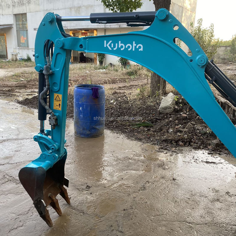Kullanılmış 2T Kubota U17 şarjlı dizel hidrolik sürünen kazık makinesi inşaat için indirimli fiyatla yüksek kalitede Kubota U35