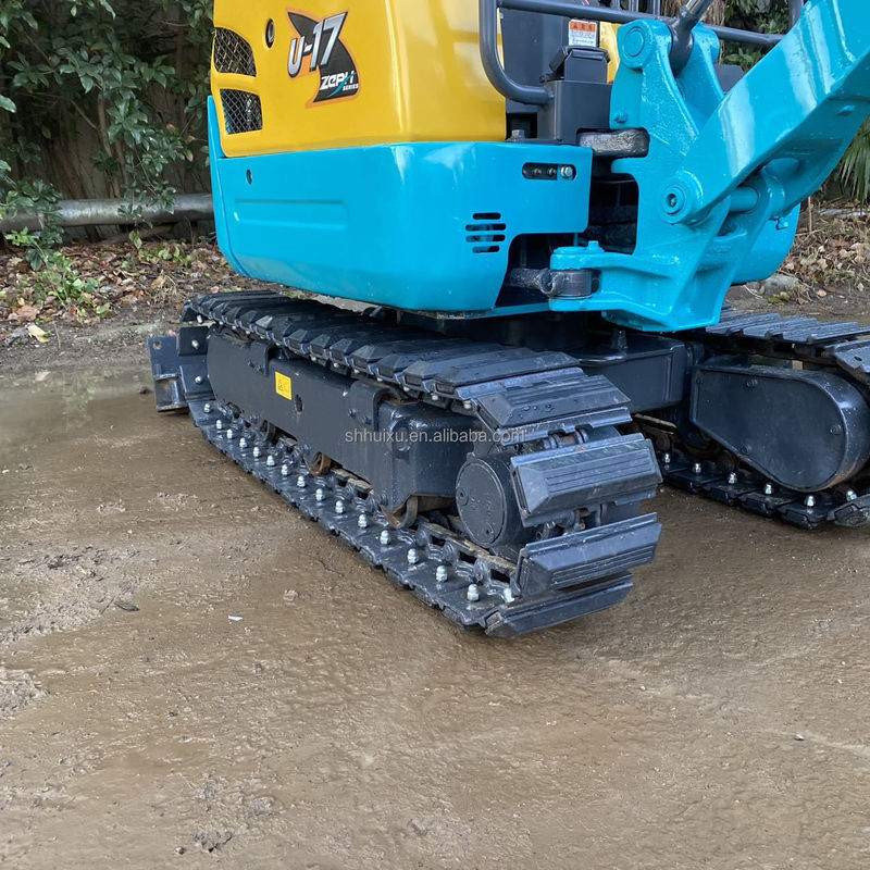 Kullanılmış 2T Kubota U17 şarjlı dizel hidrolik sürünen kazık makinesi inşaat için indirimli fiyatla yüksek kalitede Kubota U35
