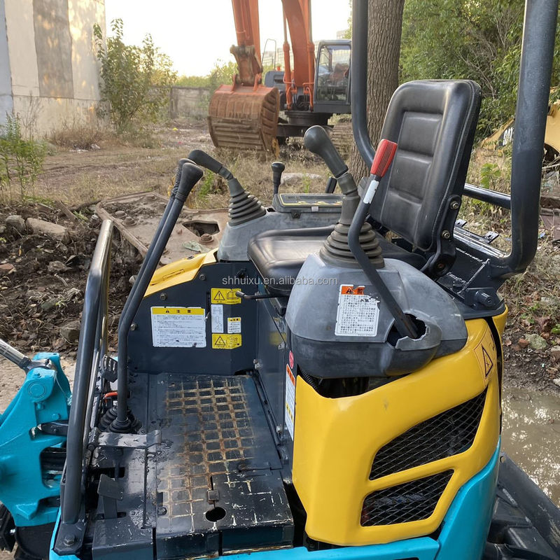 Kullanılmış 2T Kubota U17 şarjlı dizel hidrolik sürünen kazık makinesi inşaat için indirimli fiyatla yüksek kalitede Kubota U35