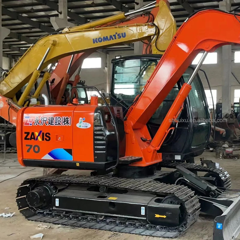 İkinci el kazıcılar HITACHI ZX60 ZX70 inşaat makineleri mükemmel performans düşük fiyat