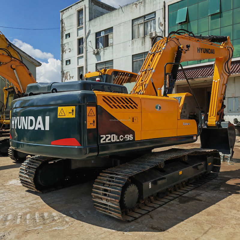 220LC-9 kazıcı ikinci el Hyundai 20 tonluk kazıcı Kore'de kullanılmış kazıcı