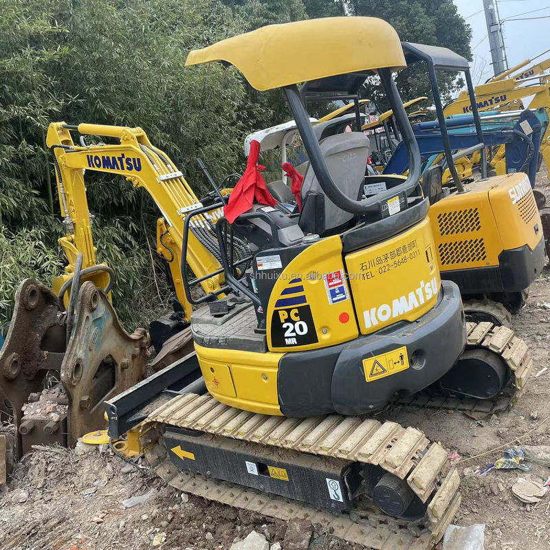 Komatsu mini PC20 kabinsiz küçük kazıcı kullanılmış makineler Komatsu küçük ekskavatör Japon kullanılmış ekskavatör satılıyor