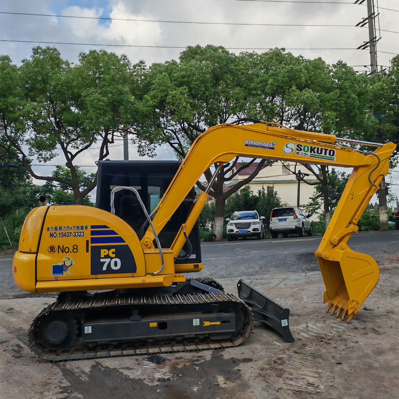 Kullanılmış kazıcı Komatsu pc60 70 İnşaat Ekipmanı Çaylak kazıcı Orijinal ABD kazıcı Sıcak satış