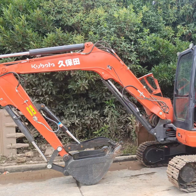 Kullanılmış mini kazıcı Kubota Kx135-5 kazıcı kullanılmış küçük makine kazıcı satılık ikinci el kazıcı
