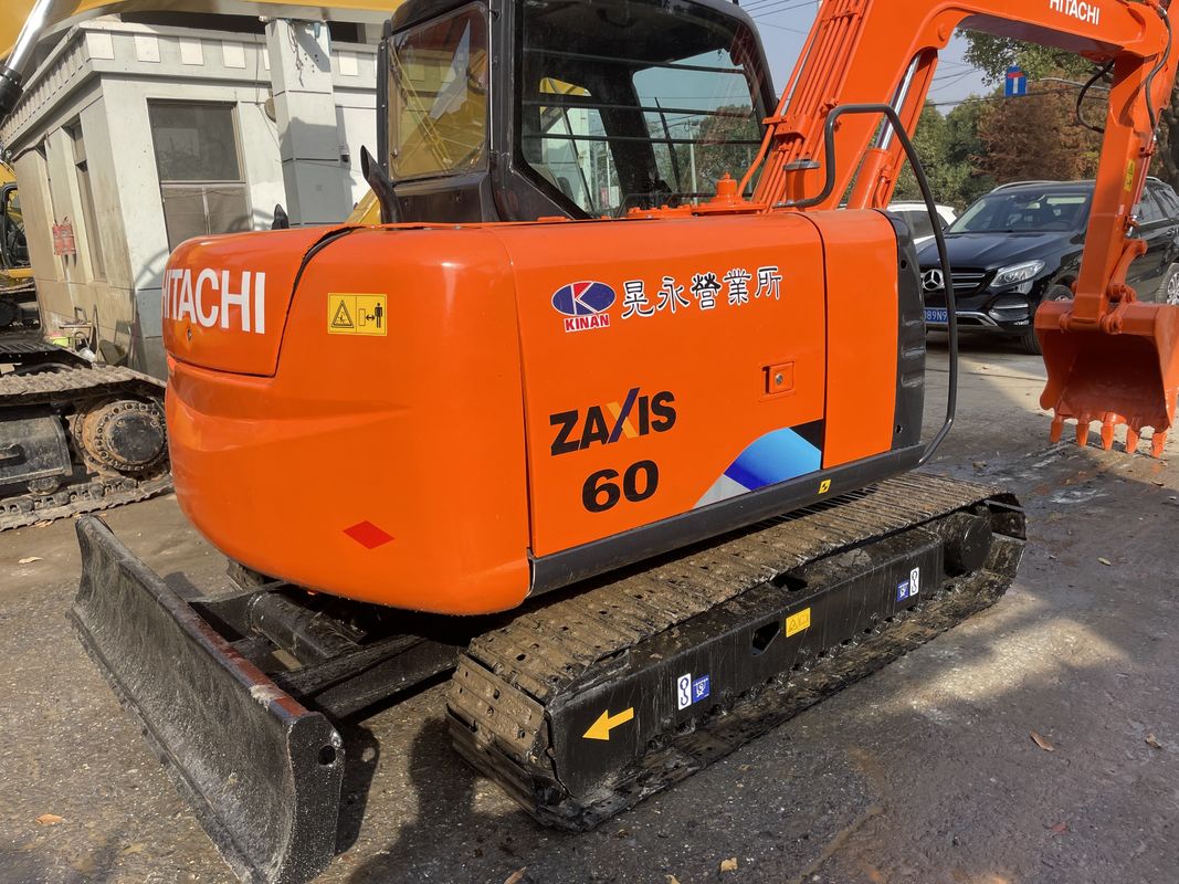 %90YENİ Kullanılmış Ekskavatör Hitachi ZX60 mini ekskavatör 6 ton Japon ikinci el ekskavatörü