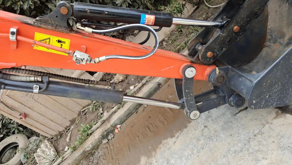 Kullanılmış mini kazıcı Kubota Kx135-5 kazıcı kullanılmış küçük makine kazıcı satılık ikinci el kazıcı
