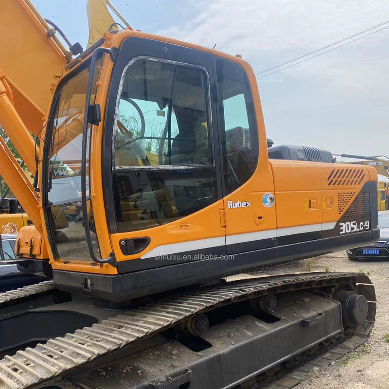 R375 210 220 305 350 375 Sürünen kazıcılar Kullanılmış Hyundai Ağır kazıcılar