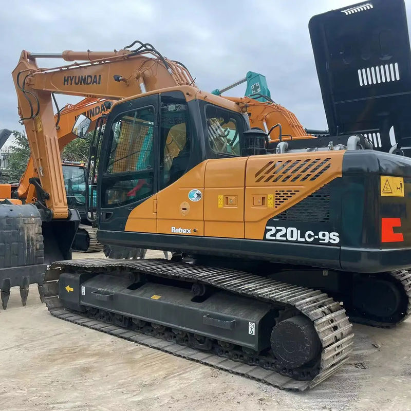 Kullanılmış Büyük Sürünen Kazı makinesi Hyundai 220 Kazı makinesi Kullanılmış Büyük Kazı makinesi 22 ton ikinci el Kazı makinesi