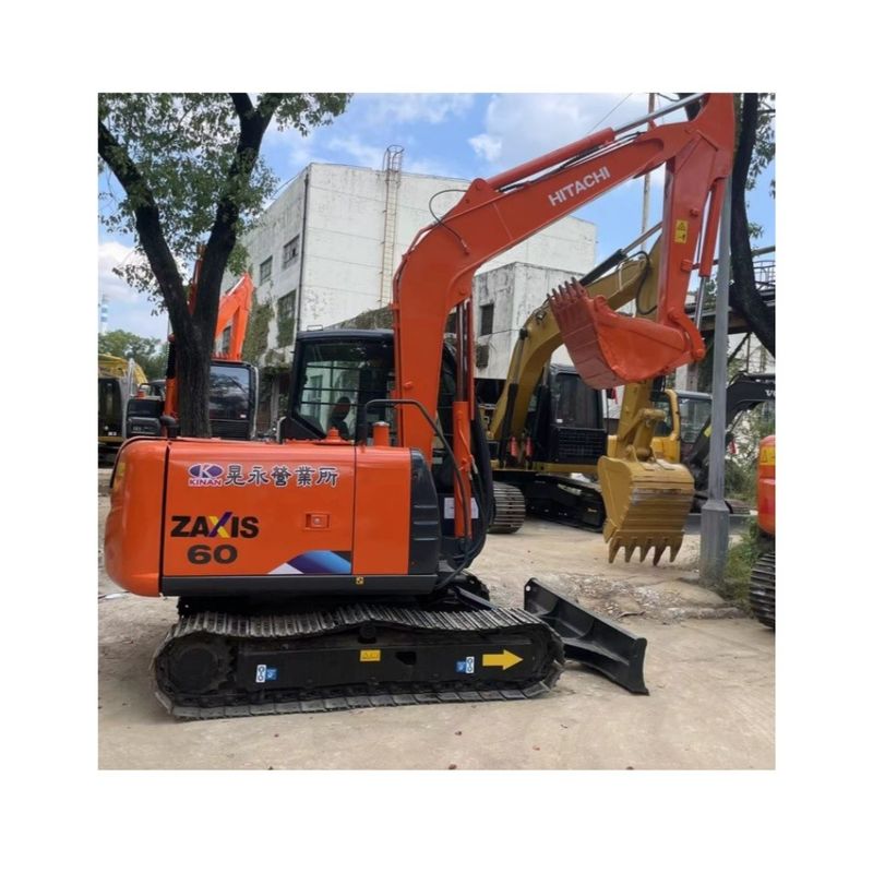 Kaliteli Hitachi kullanılmış zx60 6 tonluk mini ekskavatörler 60 model Hitachi makineleri satılıyor